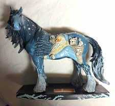 Westland Giftware Horse of a Different Color Woodland Santa Resin Horse Figurine picture