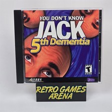 You Don't Know Jack: 5th Dementia (PC CD-ROM) Jewel CIB COMPLETE picture