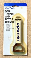 VTG Chef Craft Can Tapper Bottle Opener NOS Sealed Packaging Made in Hong Kong picture