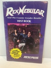 Rex Nebular and the Cosmic Gender Bender Mirco Prose Clue Book NOS Sealed picture