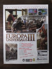 Europa Universalis 3 Vintage Video Game Print Ad 2007 Retro Promo Pin-Up Art  picture