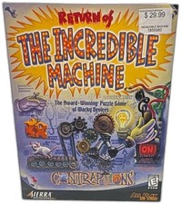 Return Of The Incredible Machine Contraptions PC Big Box 2000 Sierra CIB picture
