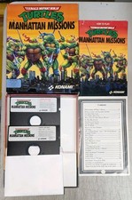 Teenage Mutant Ninja Turtles: Manhattan Missions Konami 1991 /IBM PC Complete picture