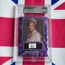 Princess Diana Handwritten Word Cut From a Beckett Autograph Letter Signed picture
