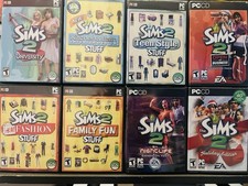 The Sims 2 PC Game Lot University Nightlife Open for Business Stuff Packs picture