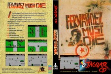 Atari Jaguar CD Fernandez Must Die (ST port), FULL Color, DVD/Blu-Ray case picture