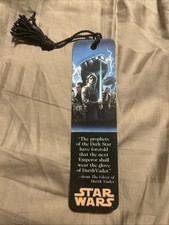 1992 Glove of Darth Vader Star Wars Bookmark Lucasfilm Luke Skywalker Tassel picture