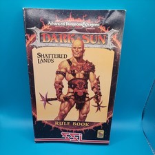 AD&D 2nd Ed Dark Sun Shattered Lands Rule Book Manual SSI 1993 Vintage picture