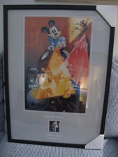 Disney Walt Disney's 100th Year Framed Poster Mickey Mouse picture
