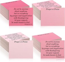  400 Pcs Prayer Request Cards Prayer and Praise Church Cards Christian Party  picture