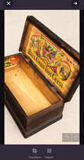 Union Boys Union Tool Chest Wooden Toolbox No. 45B / 48 Antique Wood Box picture