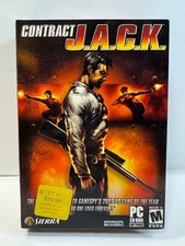 PC BOXED GAME Contract J.A.C.K. (PC, 2003) Complete with Manual Great Discs picture