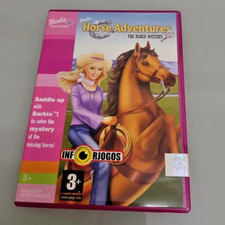 BARBIE HORSE ADVENTURES THE RANCH MYSTERY Mistery Ride PC DVD UK FREE REGION CIB picture