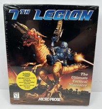 7th Legion PC CD-ROM 1997 Big Box Game RTS Win 95 MicroProse Retro Gaming SEALED picture
