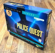Police Quest Collection PC Sierra 5 Disc Set Complete Classic Game SWAT picture