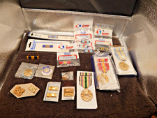 20 U.S. Military Medals & Ribbons, Most Are NOS picture