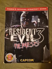 Resident Evil 3 Nemesis PS1 Playstation 1 Strategy Guide picture