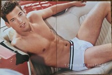 2000 (2PG) PRINT AD  TOMMY HILFIGER UNDERWEAR AD  FRECKLES RED HEAD GAY INTEREST picture