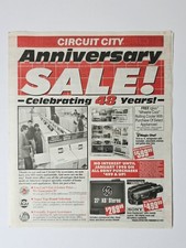 Circuit City May 1997 Jet Moto PowerSlave Formula 1 PS1 12 Page Circular Sony picture
