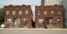 Photo:Flushing Queens New York 2018 Small Brick Apartment Buildings picture