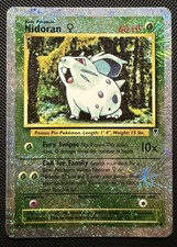 (EX) Nidoran F 82/110 2002 Legendary Collection Reverse Holo Pokemon Card picture