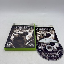 Medal of Honor Airborne Xbox 360 Complete w/ Manual CIB Tested picture