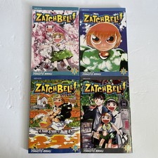 Zatch Bell Manga Vol 8-11 (Viz Media 06-07) Y2K OOP (8,10,11-1st & 9-2nd) Print picture