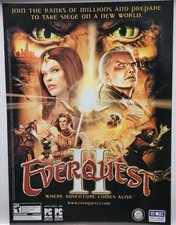 2004 Everquest 2 PC Game Original Print Ad Poster Promo Art Magazine Page picture
