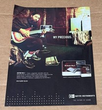 Stephen Carpenter of Deftones - NATIVE INSTRUMENTS - 2007 Print Advertisement picture