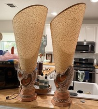 Vintage Kron Mid-Century Modern Table Lamps – Matched Pair picture