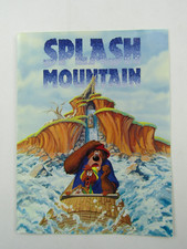 VTG Disney Splash Mountain Cardboard Paper Photo Keeper Retro Disney World picture