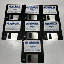 The Fortress Of Dr. Radiaki IBM PC 3.5” Floppy Disc Merit Studios 1994 picture