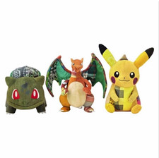 Sean Wotherspoon x Pokemon Center Plush Set 3 Pikachu Charizard Bulbasaur PRESAL picture