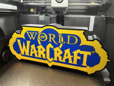 World of Warcraft WoW 9-inch Light Box LED Sign 3D Printed Wall Decor Man Cave picture