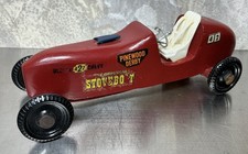 Vintage BSA Custom Boy Scouts Pinewood Derby Race Car Stovebolt Gasser Hot Rod picture