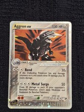 Aggron EX #95 Pokemon Sandstorm LP picture