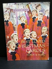 Vintage Best Loved Christmas Carols Words and Music Book Reader's Digest 1970 picture