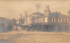 Milford Delaware Walnut Street Real Photo Vintage Postcard AA116866 picture