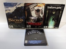 Adventure Game PC lot: Beyond Atlantis, Sacred Rings, Traitors Gate 2, Tunguska picture