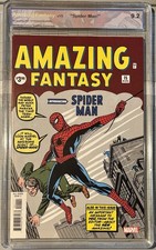 Amazing Fantasy #15 Facsimile (2019) Graded 9.2. The Amazing Spider-Man. picture