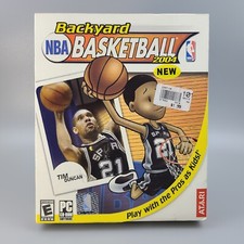 Backyard Basketball 2004 (PC, 2003) Brand New Factory Sealed BIG BOX - NBA Pros picture