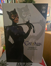 DC Direct Catwoman by J. Scott Campbell Limited Edition Statue 8.1in DC 624/920 picture