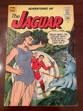 ADVENTURES OF THE JAGUAR #5 (1962) - SILVER AGE COMIC - Est 4.0 (VG) picture