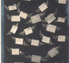 RPPC Angel Wings Flying Letters Real Photo Postcard picture