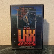 LHX Attack Chopper Sega Genesis (1990) No Manual UNTESTED picture