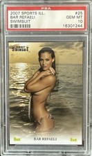 2007 Sports Illustrated Si Swimsuit trading card #25 BAR REFAELI PSA 10 picture