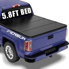 3-Fold Hard Truck Bed Tonneau Cover Fit for 2019-2026 Chevy Silverado/Gmc Sierra picture