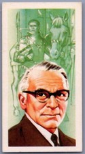 1969 Brooke Bond Famous People - Sir Laurence Olivier #42 - *Near Mint* picture