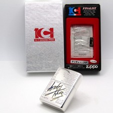 K-1 Grand Prix Andy Hug Limited 1470 Zippo Oil Lighter 1998 MIB Rare picture
