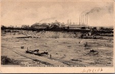 Iola Portland Cement Co Kansas 1906 Industrial Real Photo Postcard RPPC picture